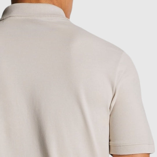 sp400vog-w870 plain polo shirt short sleeve lyle & scott polo cove crop4