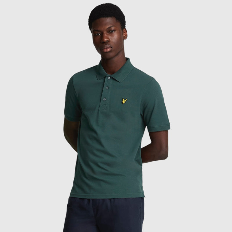SP400VOG-X311 Lyle & Scott Plain Polo Shirt Short Sleeve