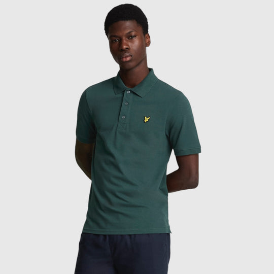 SP400VOG-X311 Lyle & Scott Plain Polo Shirt Short Sleeve