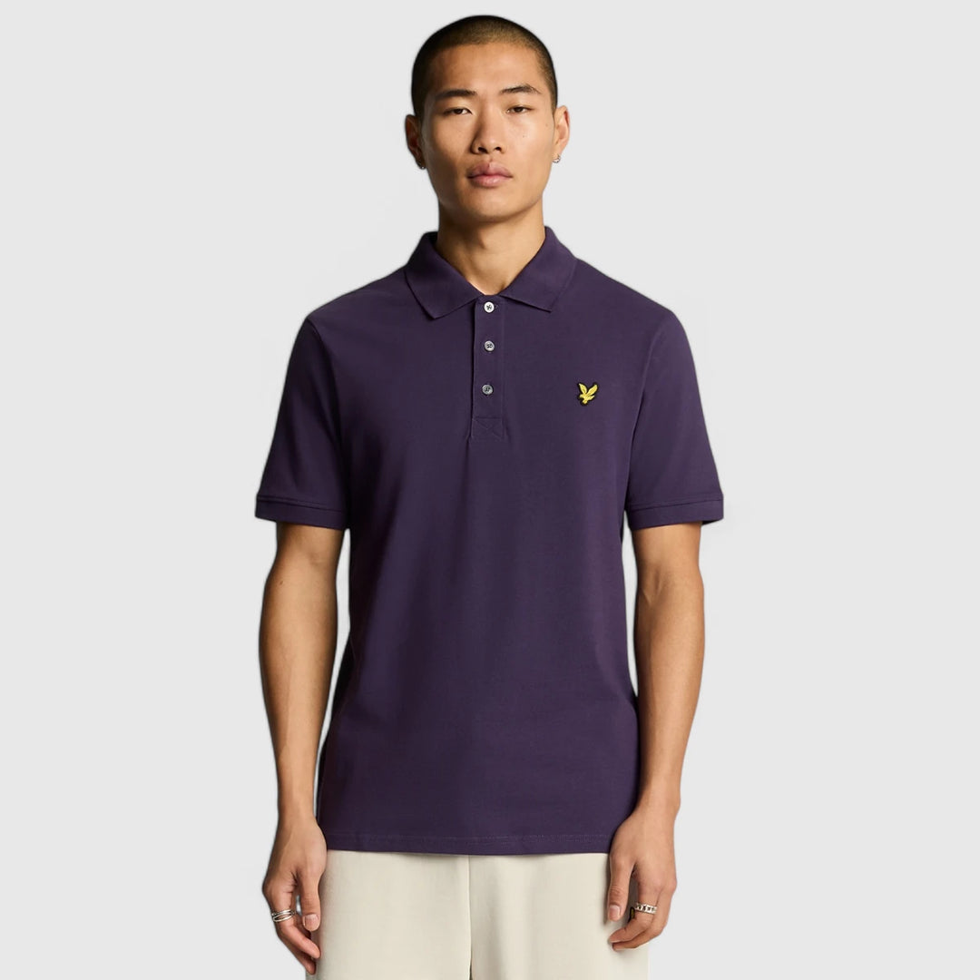 SP400VOG-X457 Lyle & Scott Plain Polo Shirt Short Sleeve