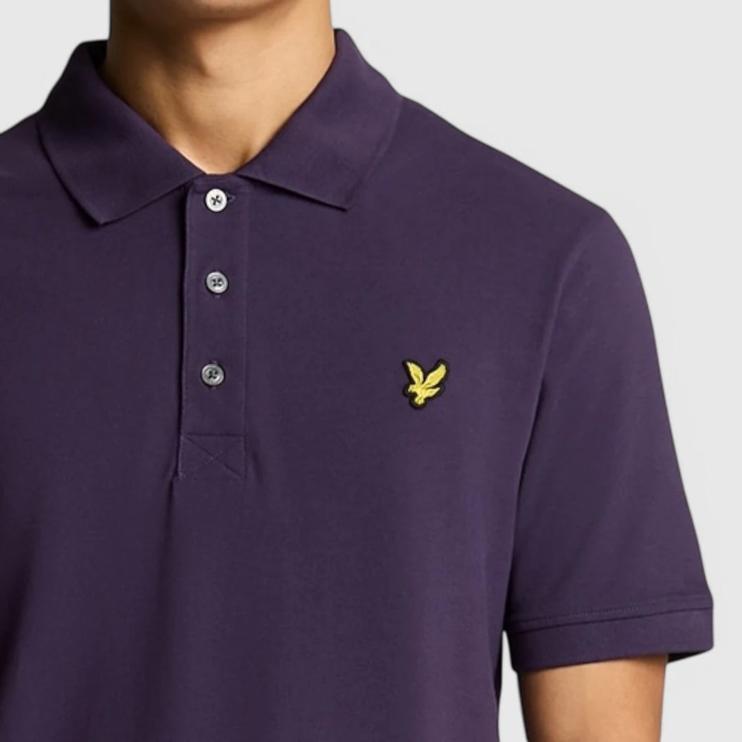 SP400VOG-X457 Lyle & Scott Plain Polo Shirt Short Sleeve