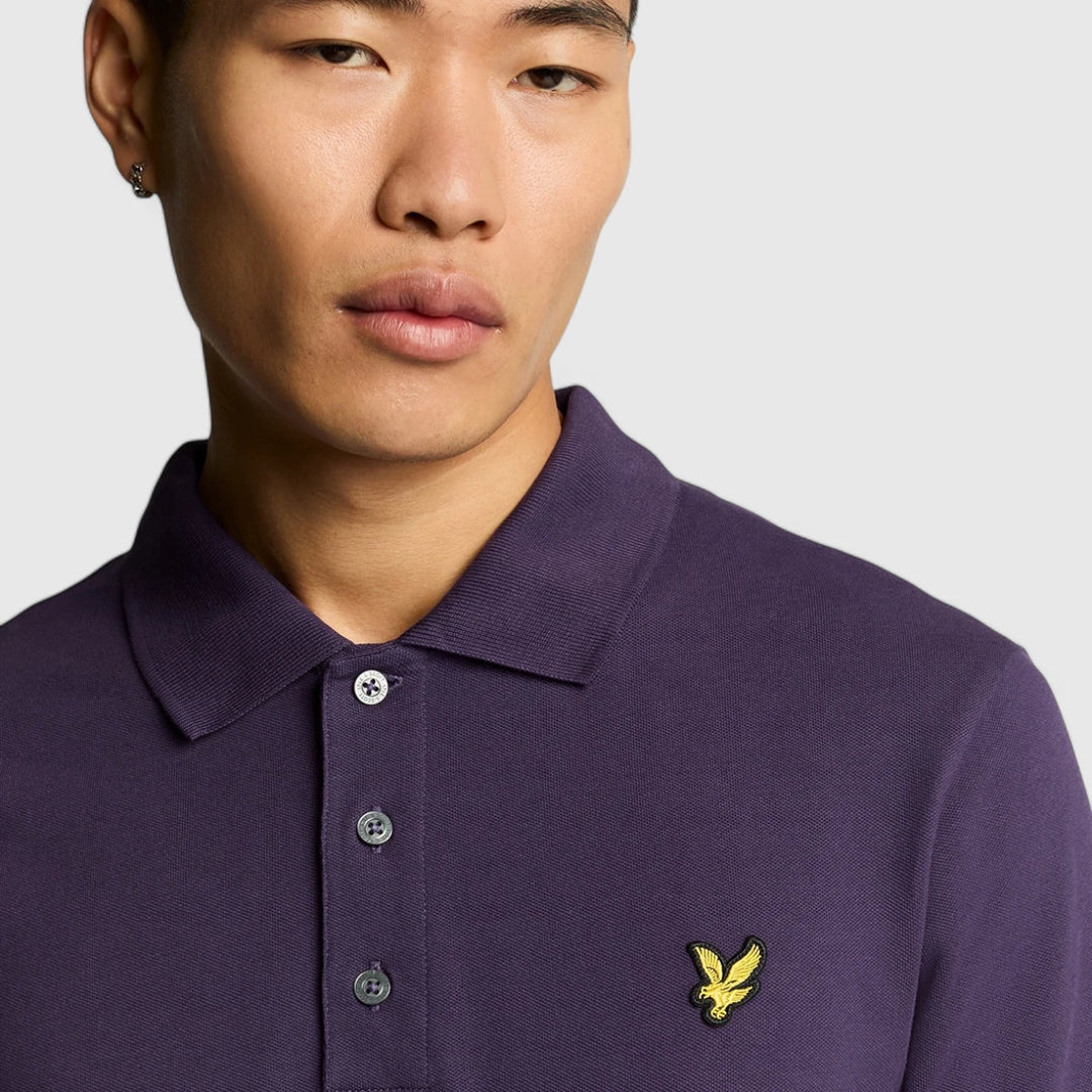 SP400VOG-X457 Lyle & Scott Plain Polo Shirt Short Sleeve