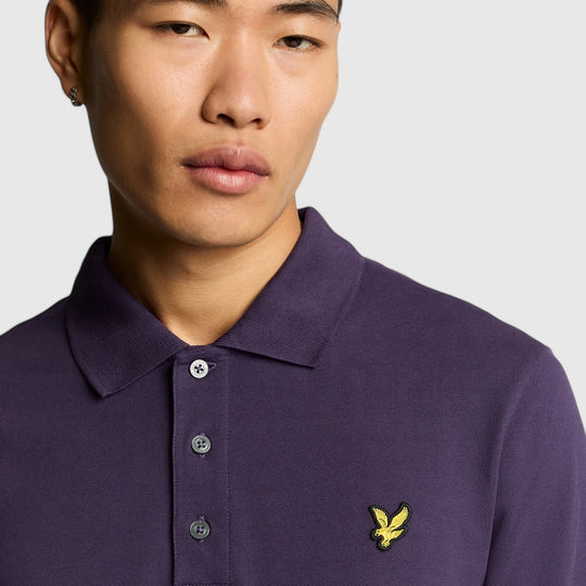 SP400VOG-X457 Lyle & Scott Plain Polo Shirt Short Sleeve
