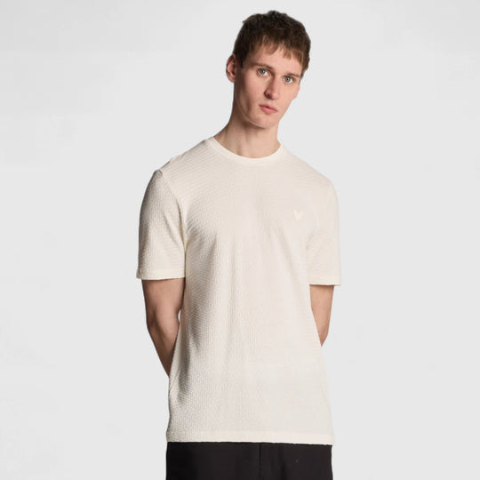 Lyle & Scott T-Shirt Jacquard Sovereign