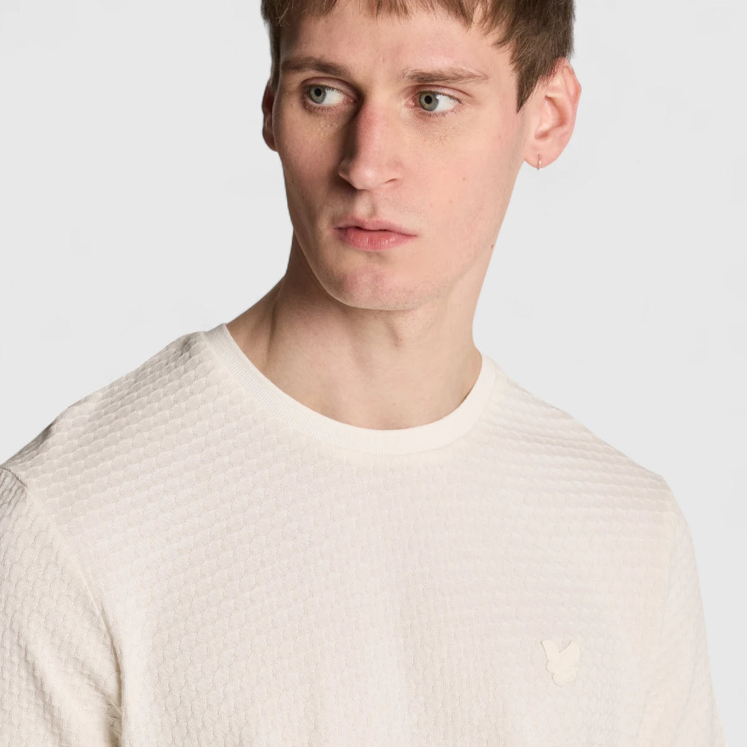 Lyle & Scott T-Shirt Jacquard Sovereign