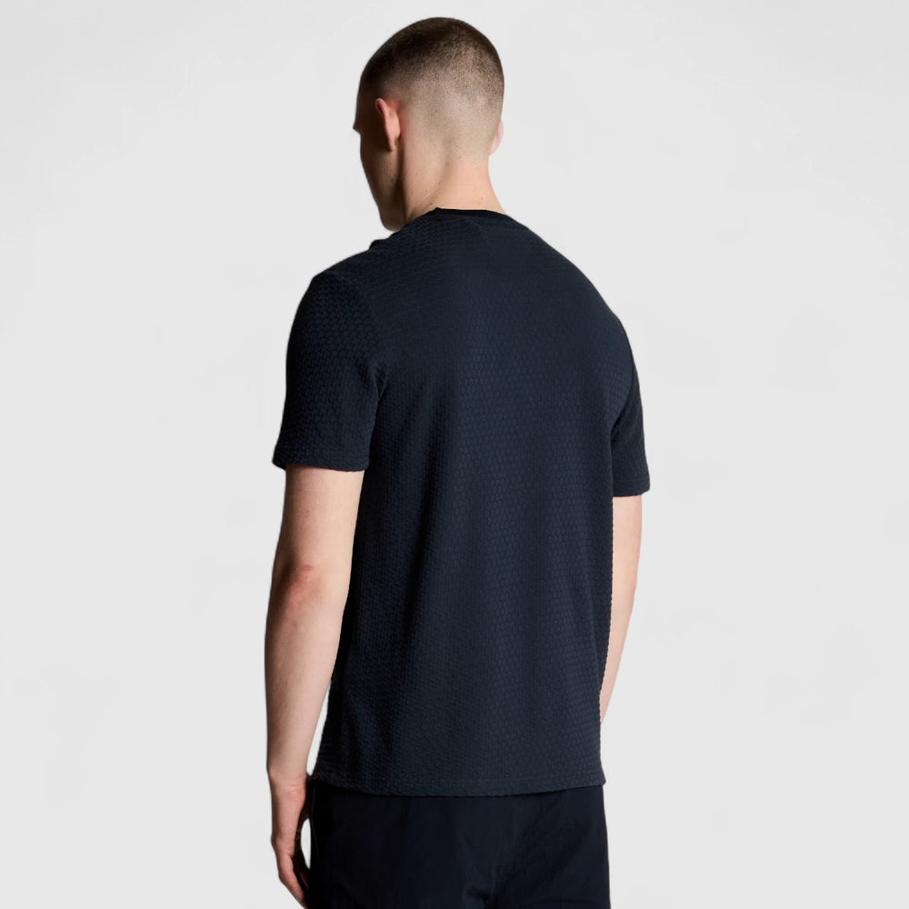 TS2277V-X203 Lyle & Scott T-Shirt Jacquard Sovereign Midnight Navy