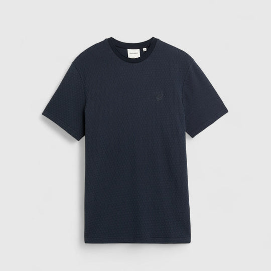 TS2277V-X203 Lyle & Scott T-Shirt Jacquard Sovereign Midnight Navy
