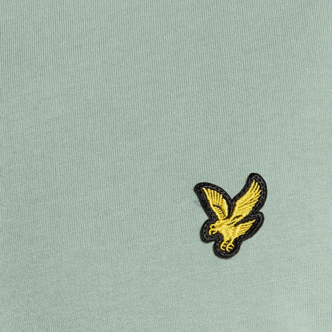 TS400VOG-X882 Lyle & Scott Plain T-Shirt Short Sleeve Cold Mint / Groen