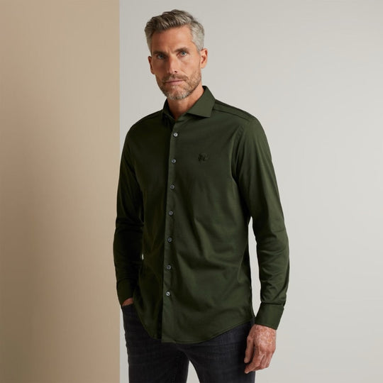 Long Sleeve Shirt Cf Double Soft Jersey Overhemd