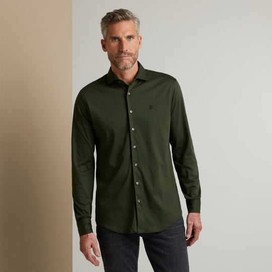 Long Sleeve Shirt Cf Double Soft Jersey Overhemd