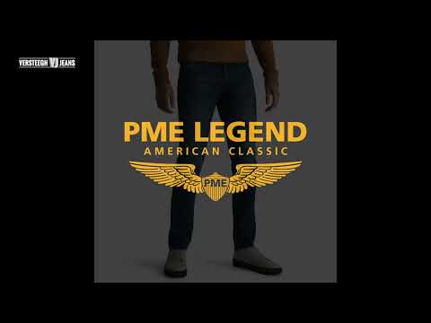 PME Legend NightFlight Jeans, nachtblaue Waschung