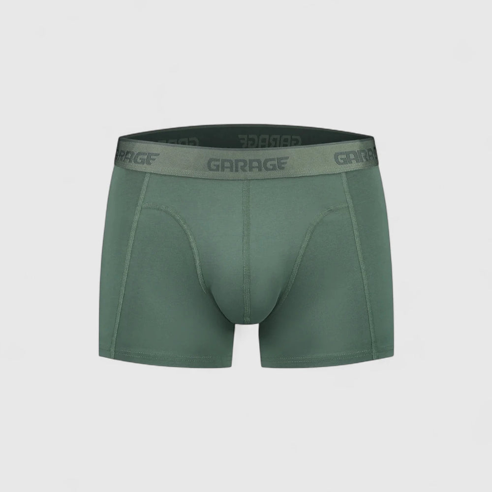 0805-Green Garage Boxer Short 2-Pack