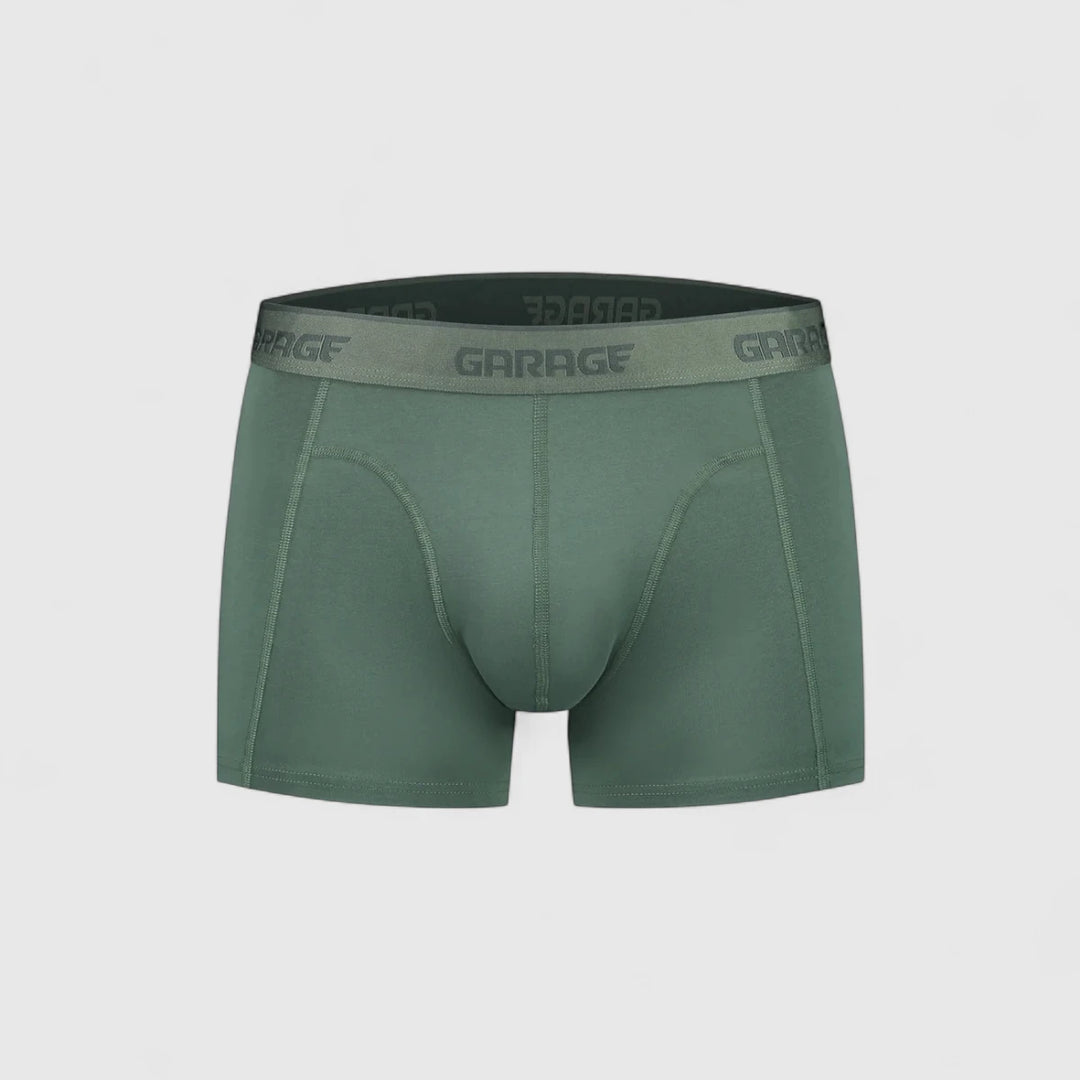 0805-Green Garage Boxer Short 2-Pack