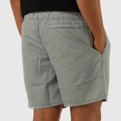 1400110001 764 swim shorts skinny stripe shiwi zwembroek cilantro green back