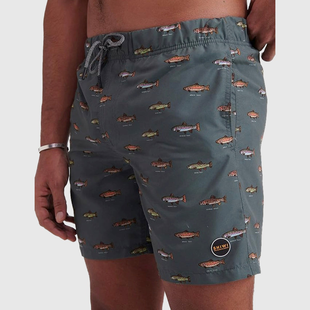 Swimshort Go Fish Micro Peach