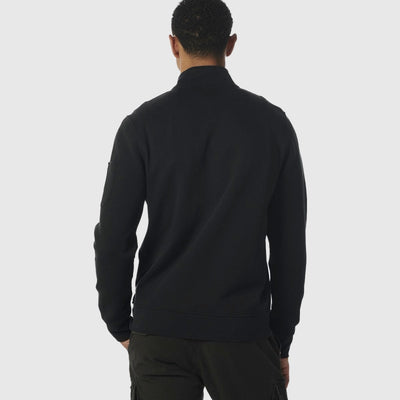 21100808sn 020 Sweater Full Zipper Jacquard no excess vest sweater back