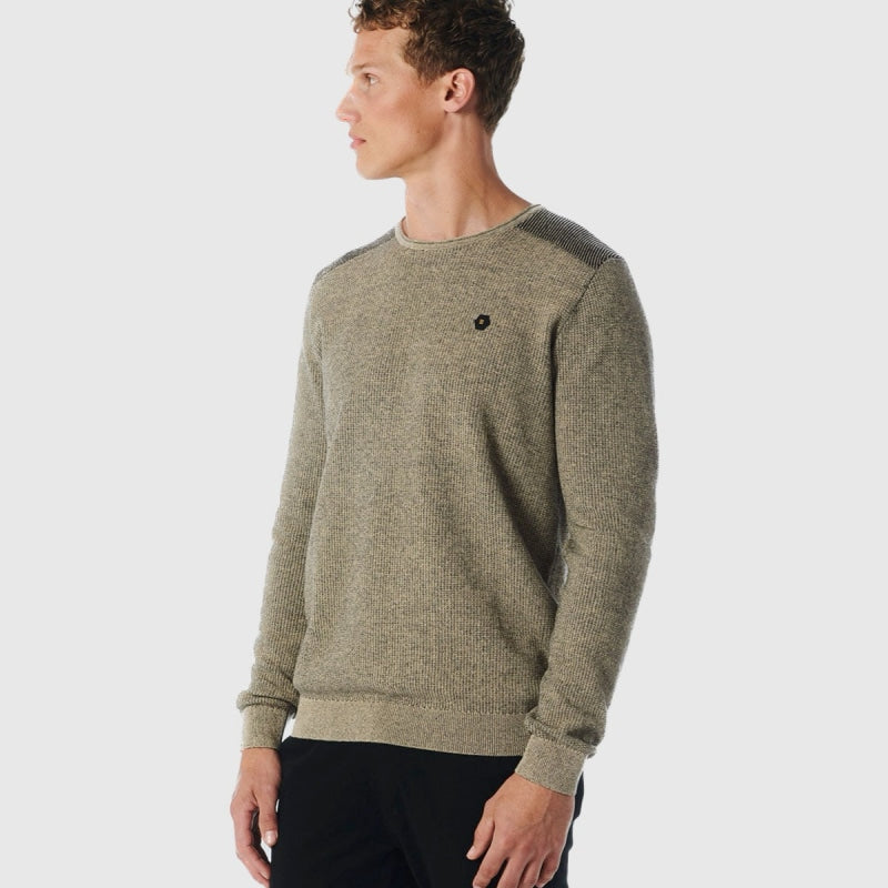 21230821sn 014 pullover crewneck 2 coloured jacquard no excess trui