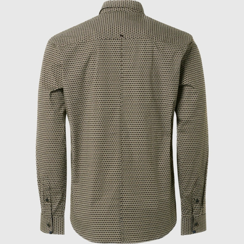 21430962 053 shirt stretch allover printed no excess army crop7