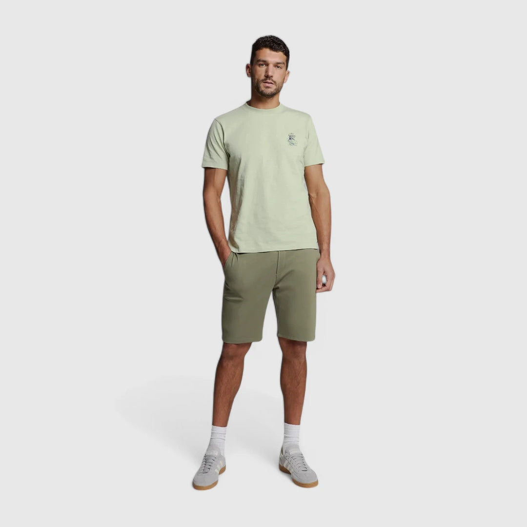 278190314SN-167 No Excess Short Jersey Comfort Stretch Mid Army/Green