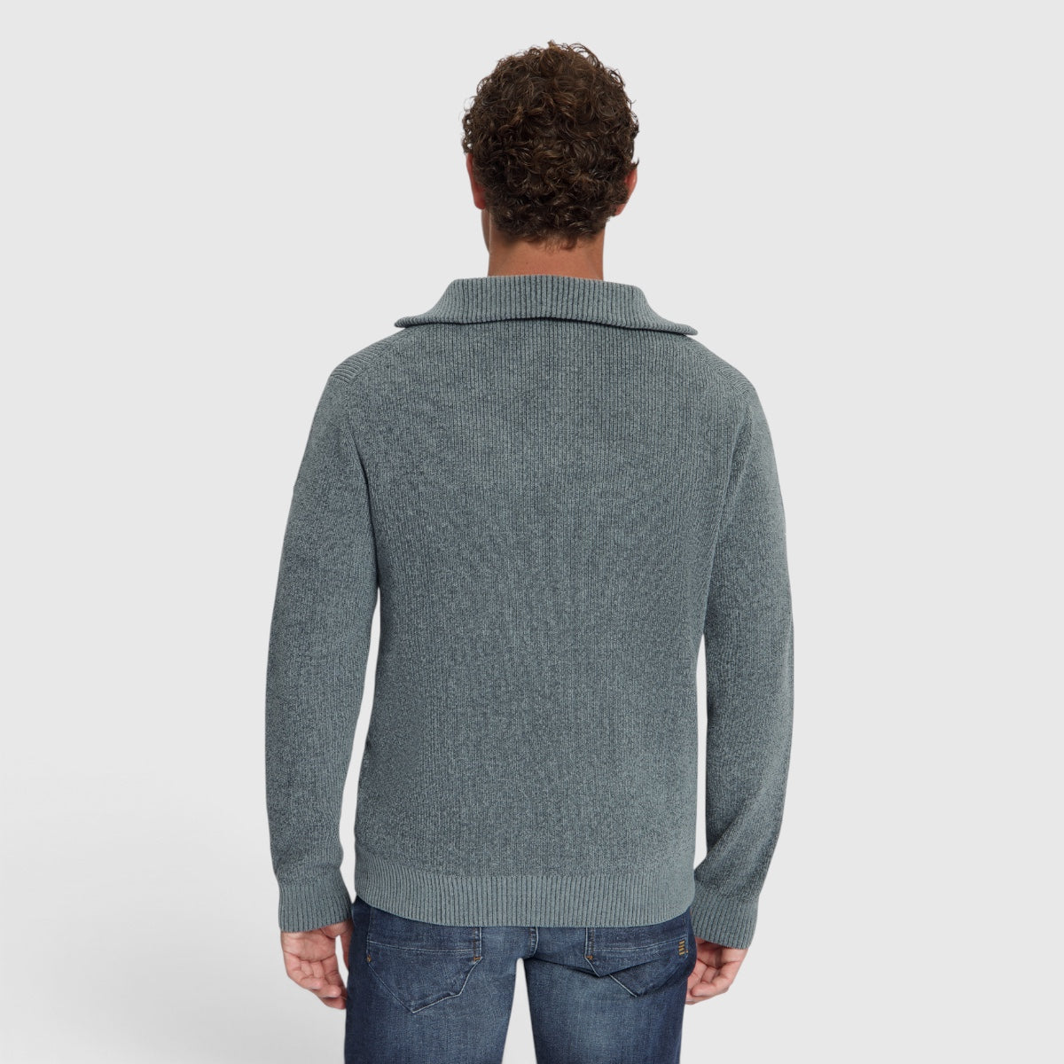 No Excess Trui Half-Zip Chenille