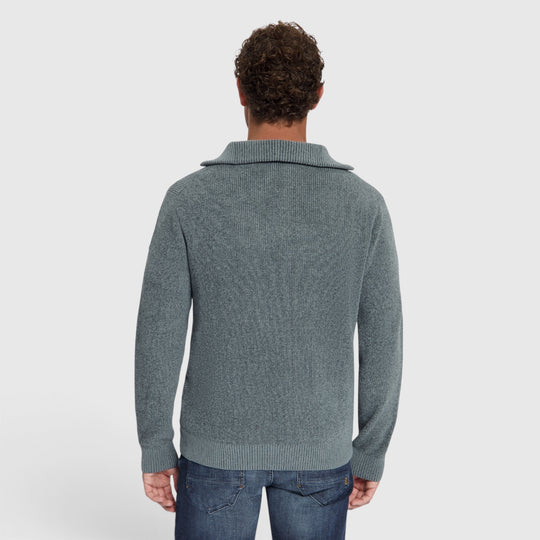 No Excess Trui Half-Zip Chenille