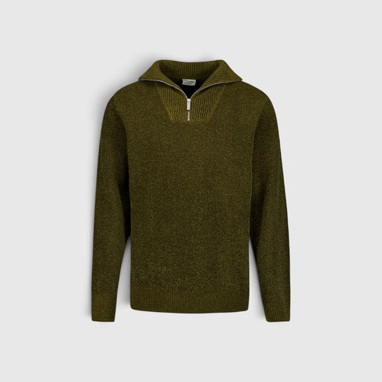 No Excess Trui Half-Zip Chenille