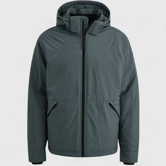 CJA2508143-9076 Cast Iron Jacket SUPERBOL Softshell Dark Slate / Groen