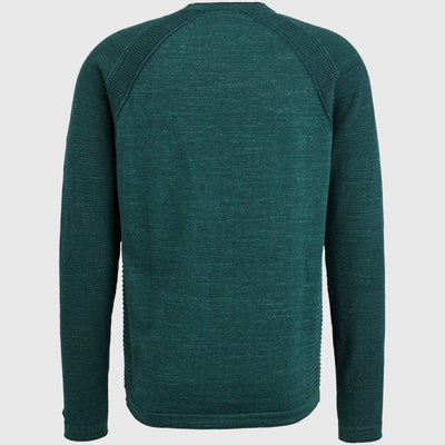 ckw2309321 6085 crewneck cotton heather plated cast iron trui back