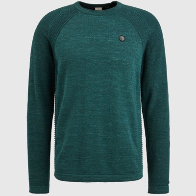 ckw2309321 6085 crewneck cotton heather plated cast iron trui front