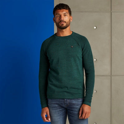 ckw2309321 6085 crewneck cotton heather plated cast iron trui