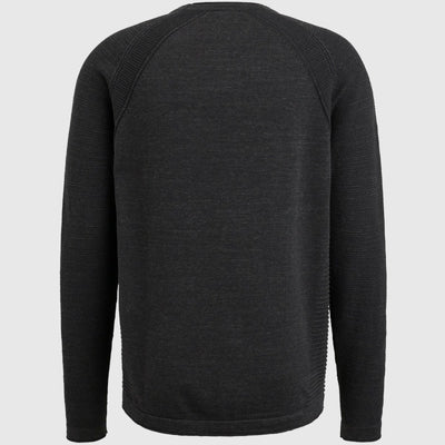 ckw2309321 9067 crewneck cotton heather plated cast iron trui back
