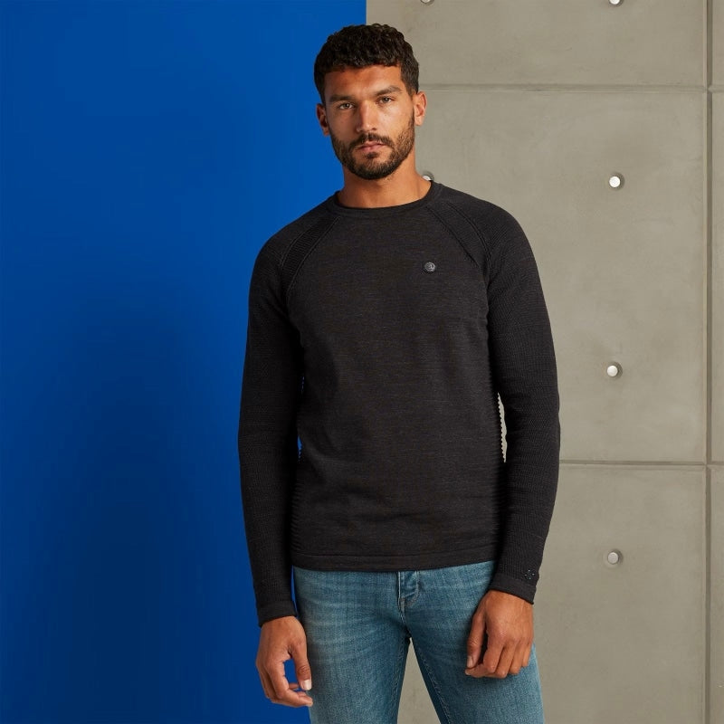 ckw2309321 9067 crewneck cotton heather plated cast iron trui crop1