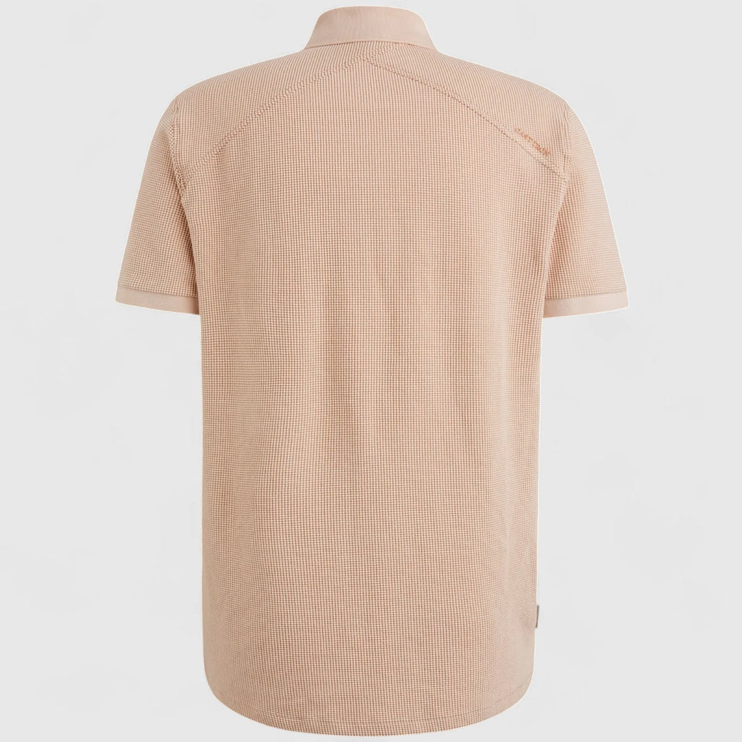 CPSS2504889-7106 Cast Iron Polo Two Tone Waffle Cream Tan