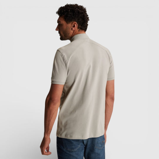 CPSS2603851-9105 Cast Iron Polo Slim Fit Fijn Piqué  Iron / Grey