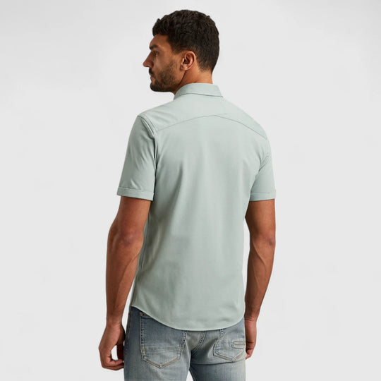 CSIS2504270-5225 Cast Iron Shirt Twill Jersey 2 Tone Slate
