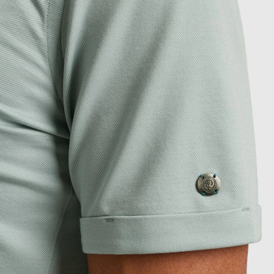 CSIS2504270-5225 Cast Iron Shirt Twill Jersey 2 Tone Slate