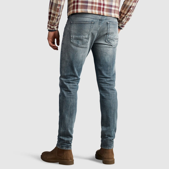 ctr2308710 agd shiftback regular aged grey destroyed cast iron jeans BACK
