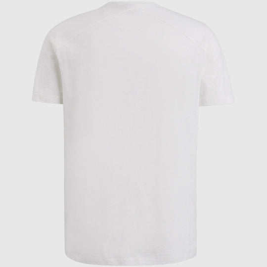 Cast Iron Short Sleeve Round Neck Organic Cotton Slub T-Shirts