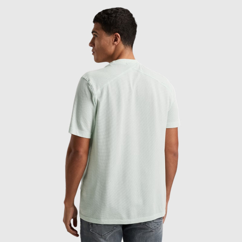 Cast Iron Round Neck Regular Fit Popcorn Jersey T - Shirts