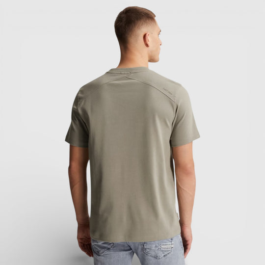 CTSS2602510-6478 Cast Iron Crewneck Regular Fit Interlock Dried Sage / Khaki