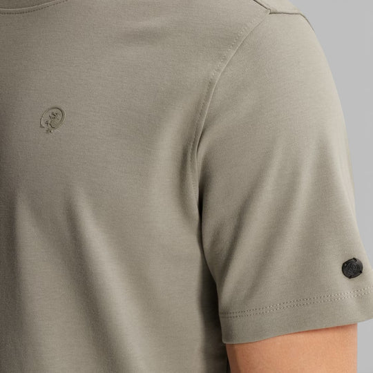 CTSS2602510-6478 Cast Iron Crewneck Regular Fit Interlock Dried Sage / Khaki