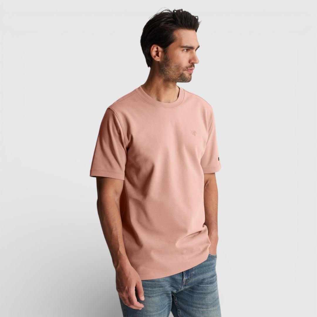 CTSS2603560-3018 Cast Iron Crewneck Regular Fit Interlock Cafe Creme / Roze