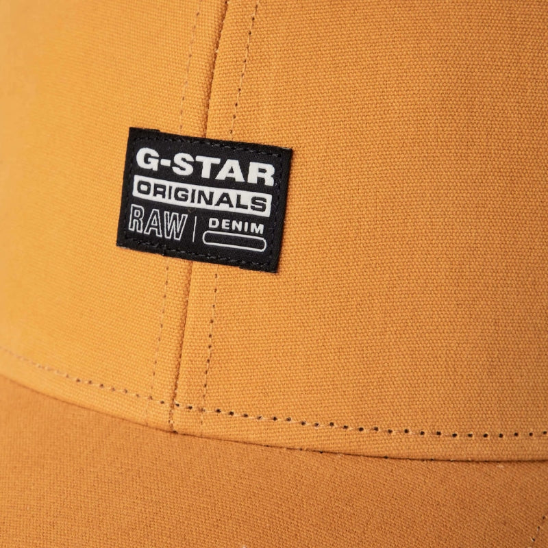 d03219-c693-1213 originals baseball cap g-star cap dull yellow crop1