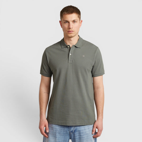 D11595-5864-722 G-Star Dunda slim polo Orphus / Groen