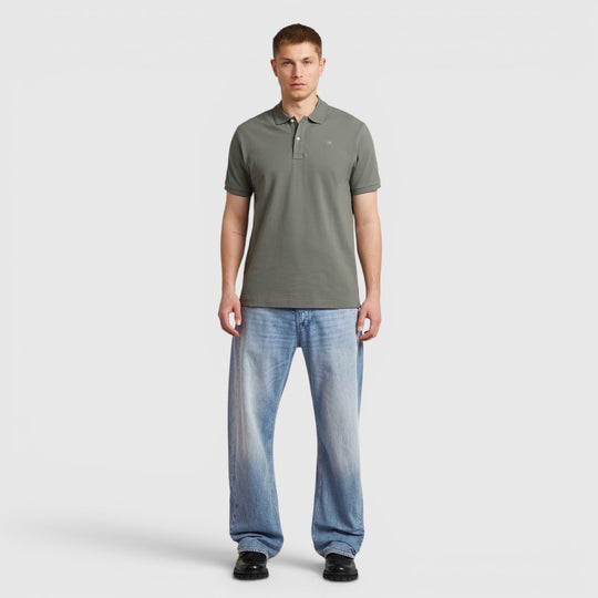 D11595-5864-722 G-Star Dunda slim polo Orphus / Groen