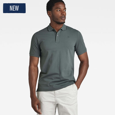 d11595 5864 996 dunda slim polo g-star polo graphite