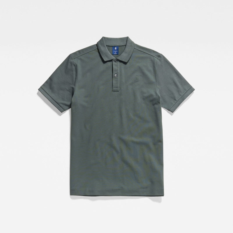 d11595 5864 996 dunda slim polo g-star polo graphite crop1