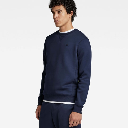 d16917-c235-6067 premium core sweater g-star sweater sartho blue side