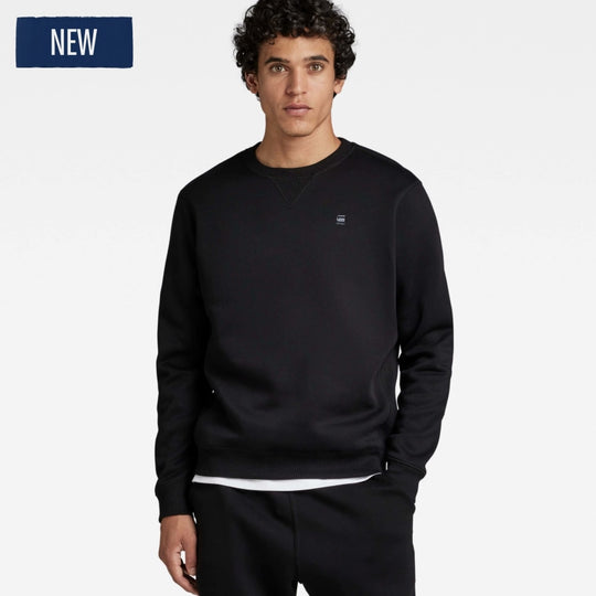 d16917-c235-6484 premium core sweater g-star sweater dark black
