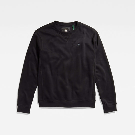 d16917-c235-6484 premium core sweater g-star sweater dark black crop1